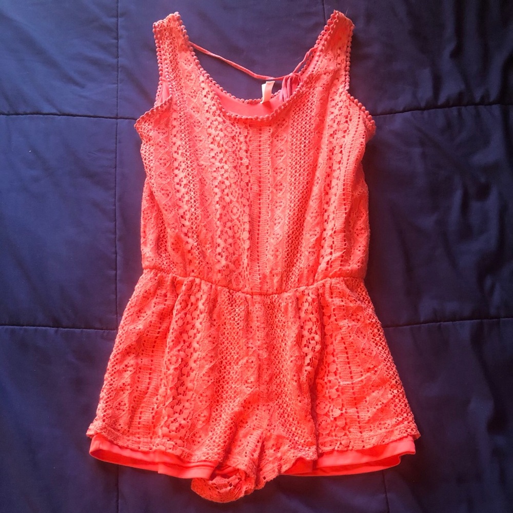 Lace romper
